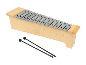 ZRE-AEXYPH 13-Tone High Pitch Xylophone Hand-Knocking Metal Xylophone Box Type Xylophone For Performance Orff Percussion Instrument