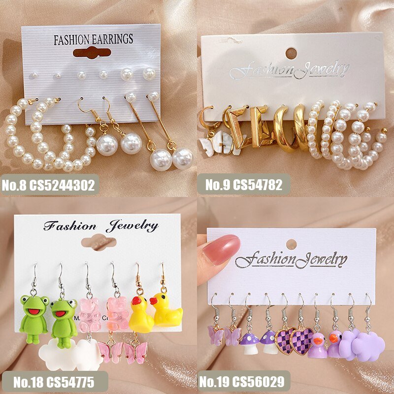 17KM-Pearl-Twist-Hoop-Earrings-Set-Butterfly-Acrylic-Dangle-Earrings-for-Women-Metal-Hollow-Gold-Plated