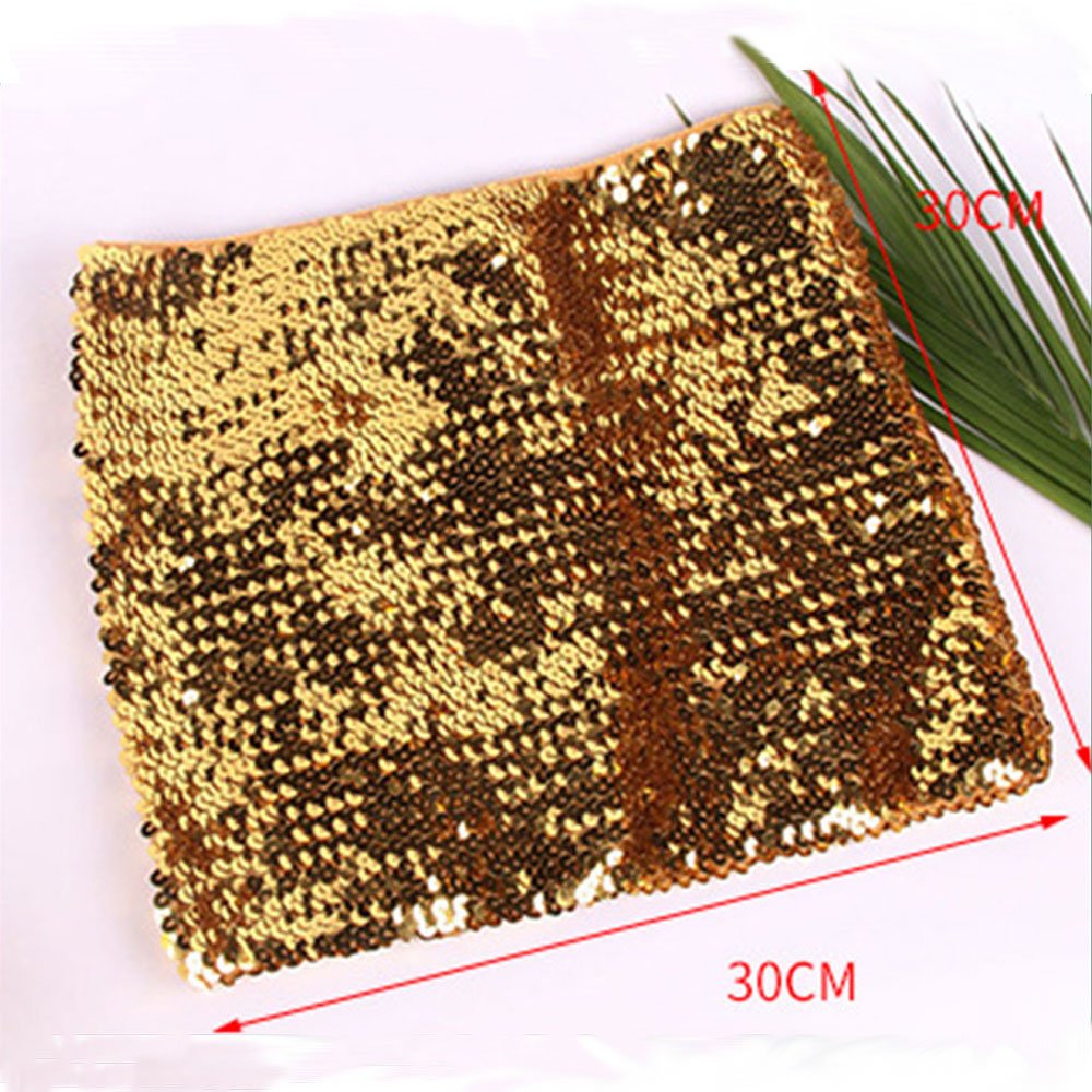 2-Ways-Wear-Fashion-Bling-Women-Skirts-Gold-Sequined-Mini-Short-Wrap-Strapless-Tops-Bodycon-Pencil