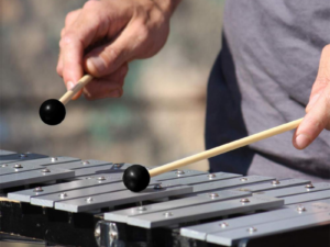 ZRE-AEXYPH 36.5cm Long Marimba Sticks Mallets Xylophone Piano Hammer Percussion Xylophone Piano Hammer Percussion Instrument Accessories