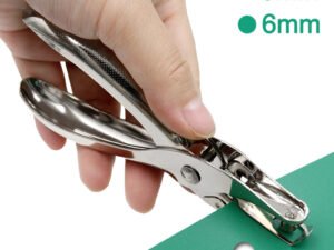 ZRE-AEPNCH 3mm/6mm School Office Metal Single Hole Puncher Hand Paper Punch Single Hole Scrapbooking Punches Materials