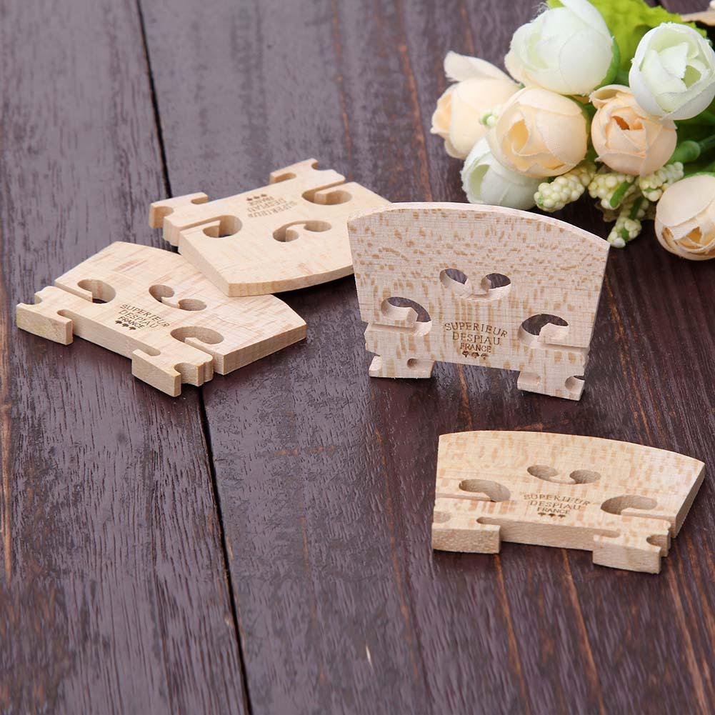 4pcs-set-Violin-Bridges-Fiddle-Maple-Wood-for-4-4-3-4-Size-Instrument-Accessories-Violin