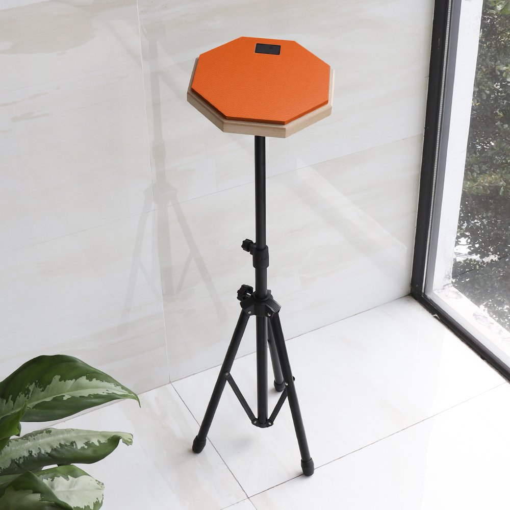 8-Inch-Rubber-Wooden-Dumb-Drum-Beginner-Practice-Training-Drum-Pad-with-Stand-Stick-Optional-for