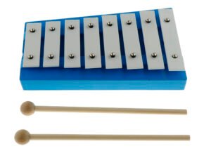 ZRE-AEXYPH 8 Note Glockenspiel Xylophone Piano Mallet Set for Kids Children Music Toys