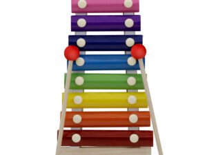 ZRE-AEXYPH 8-Tone Xylophone Wooden Hand-Knocking Xylophone For Children's Music Enlightenment Orff Percussion Instrument Children's Toys