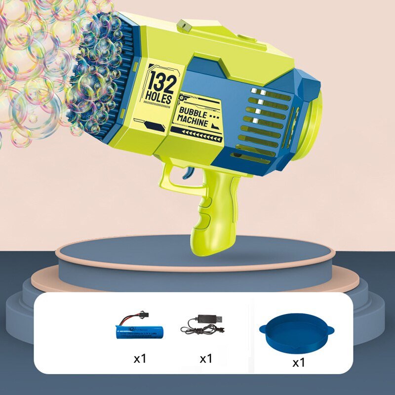 Bubble-Gun-132-Holes-Electric-Automatic-Soap-Rocket-Bubbles-Machine-Kids-Portable-Outdoor-Party-Toys-Gift