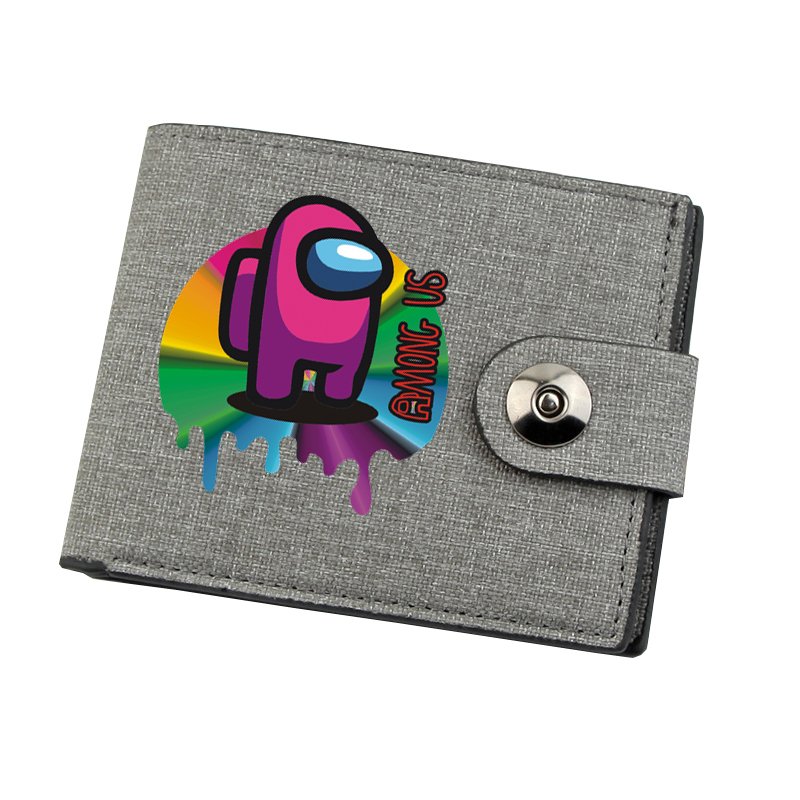 Canvas-Teenagers-Wallet-Card-Holder-Wallet-Male-Money-Bag-Short-Holder-Male-Purse-for-anime-Game