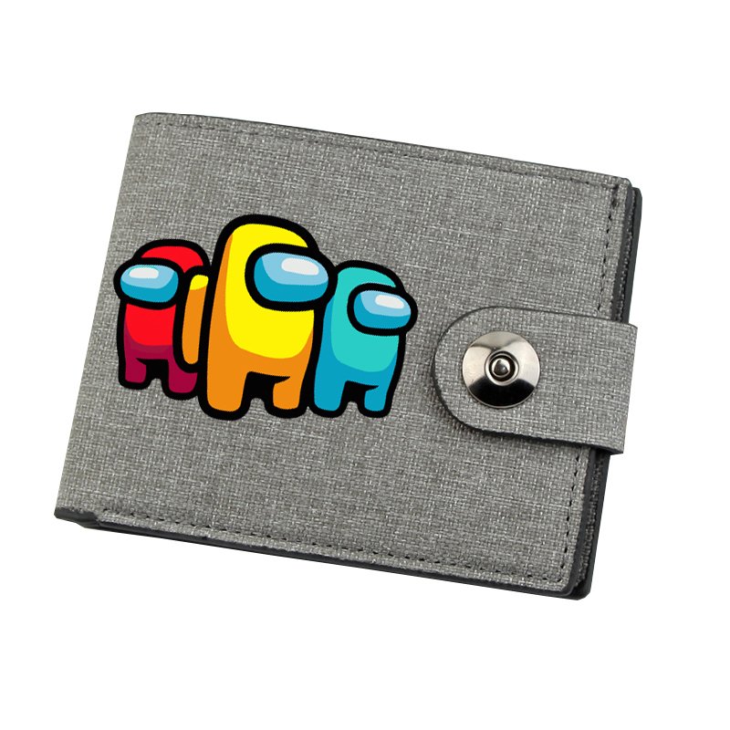 Canvas-Teenagers-Wallet-Card-Holder-Wallet-Male-Money-Bag-Short-Holder-Male-Purse-for-anime-Game