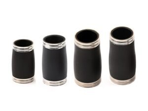 ZRE-AECLRNT Clarinet Tuning Tube Two Section Clarinets Barrels Universal Treble Pitch B Flat Pipe Wind Instrument Part 62mm
