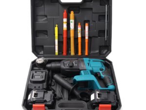 ZRE-AEELHMR Cordless Electric Rotary Hammer Drill 1350W Multifunction Hammer Impact Drill Set Power Tool With Accessories Rechargeable 18V