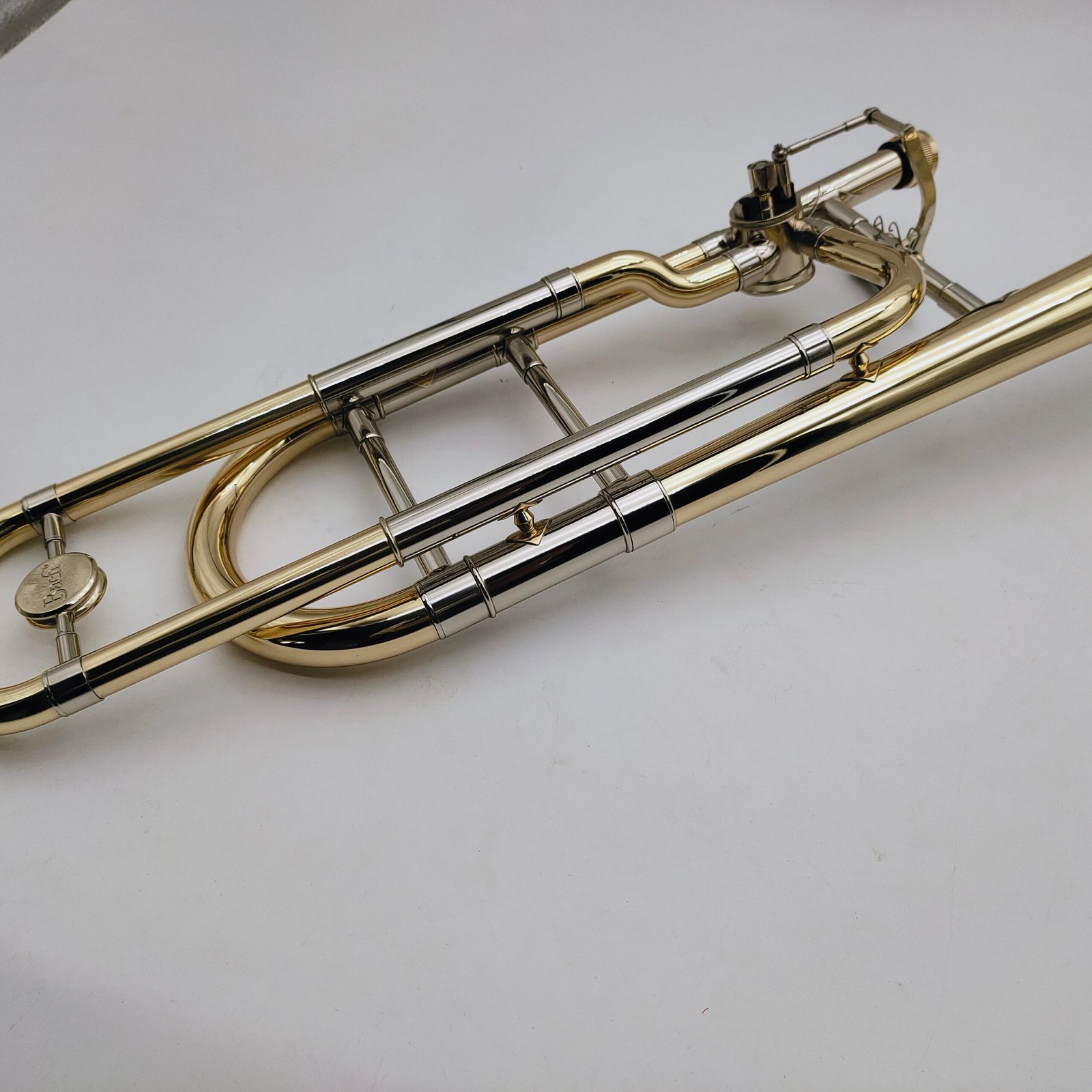 High-Qulaity-Bach-Tb-450-B-Bb-F-Tenor-Trombone-Brass-Lacquered-Gold-Plated-Professional-Musical