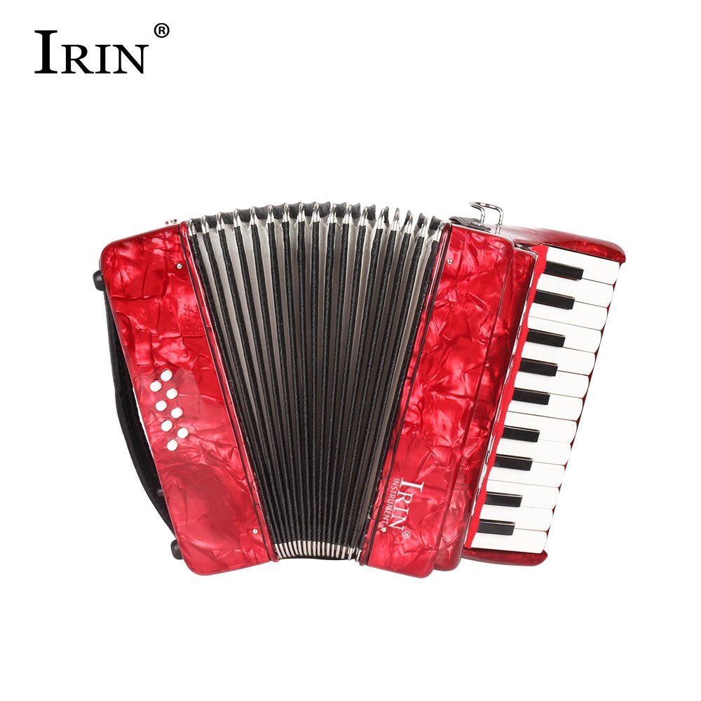 IRIN-AR-80-Accordion-22-Keys-8-Bass-Celluloid-Accordion-Professional-Keyboard-Instruments-Accordion-For-Performance