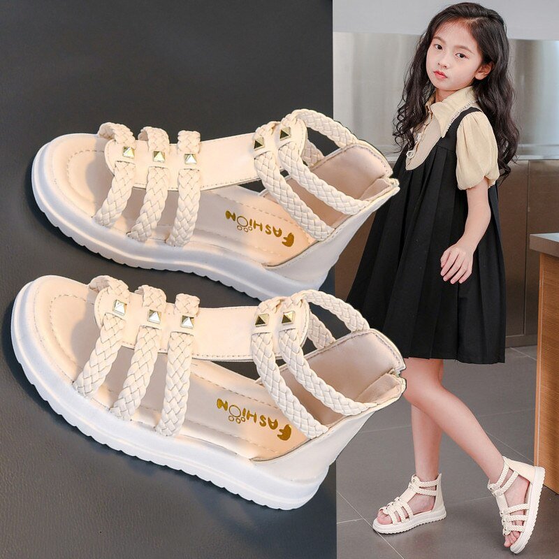 Kids-Summer-Sandals-for-Girls-2023-New-Versatile-Korean-Style-PU-Soft-Non-slip-Flat-Casual