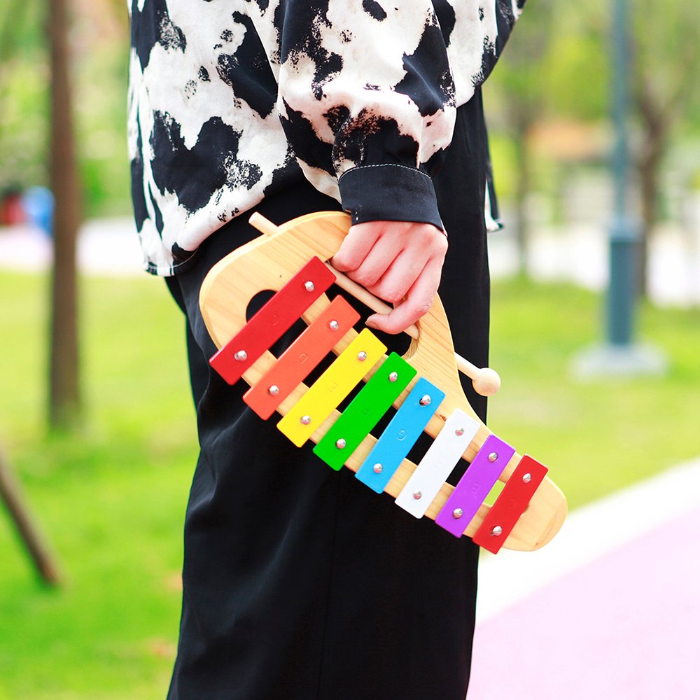 M-MBAT-8-Note-Xylophone-With-Plastic-Mallet-Storage-Box-Percussion-Musical-Instrument-Toy-Gift-Xylophone