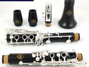 ZRE-AECLRNT MORESKY Clarinet Bb Wood Ebony Silver Plated 18 Keys Grenadilla Sib Klarnet M65