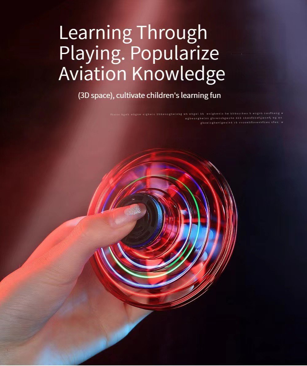 Mini-Drone-LED-UFO-Type-Flying-Helicopter-Spinner-Fingertip-Upgrade-Flight-Gyro-Drone-Aircraft-Toy-Adult