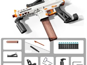 ZRE-AESHTNG New KM9 Soft Bullet Toy Gun Blaster Airsoft Weapons Manual Gun Nylon Metal Shooting Model For Adults Boys CS Fighting