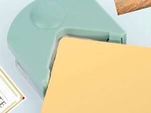 ZRE-AEPNCH New Plastic Corner Punch Mini Round Paper Edge Cutter Cutting Tools Corner Cutter Portable Diy Paper Corner Punches Paper Punch