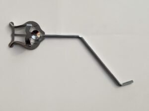 ZRE-AETUBA Nickel-plated Tuba Marching Clamp-on Lyre Sheet Music Stand Instrument Holder