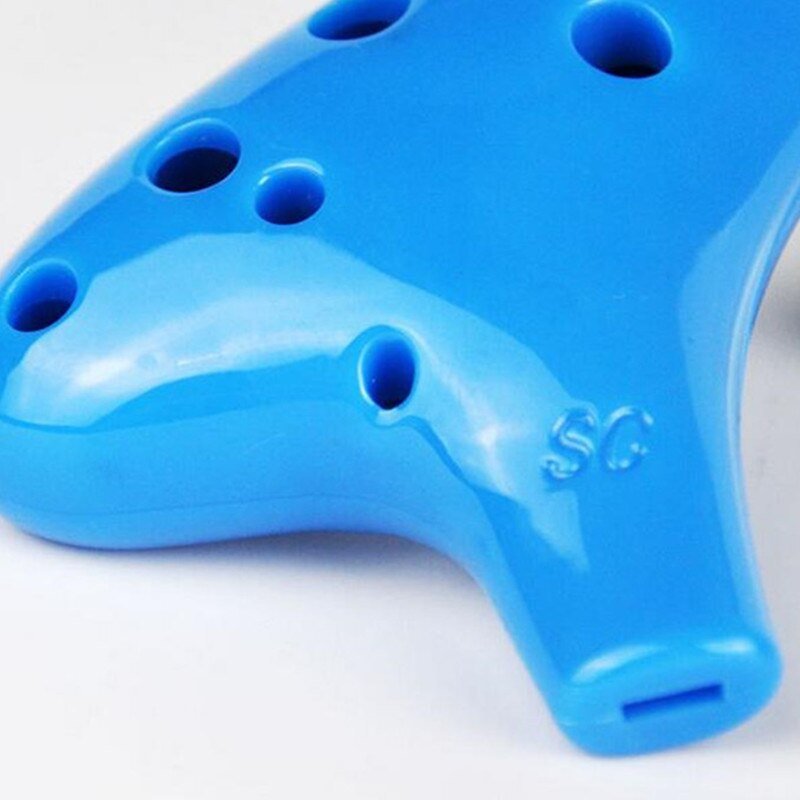 Plastic-12-Hole-Ocarina-Ceramic-Alto-C-Legend-of-Ocarina-Flute-Music-Instrument-Multicolor-Flute-Adult