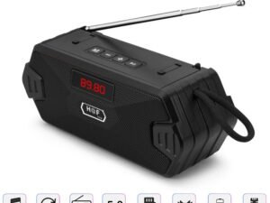 ZRE-AEBTSPKR Portable Wireless Bluetooth-compatible Speaker Bass Column Outdoor USB Speakers With FM Radio AUX TF MP3 For Phone