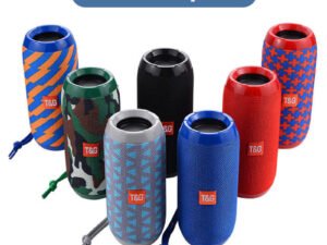 ZRE-AEBTSPKR TG117 Outdoor Speaker Waterproof Portable Wireless Column Loudspeaker Box Support TF Card FM Radio Aux Input