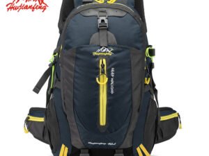 ZRE-AEBGPCK Waterproof Climbing Backpack Rucksack 40L Outdoor Sports Bag Travel Backpack Camping Hiking Backpack Women Trekking Bag For Men