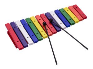 ZRE-AEXYPH ammoon 15 Keys Xylophone Colorful Musical Percussion Instrument Early Education Instrument for Music Sense Development