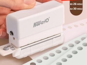 ZRE-AEPNCH 1/6 Holes Hole Puncher DIY A4 A5 B5 Standard Paper Binding Loose Leaf Paper Punch Machine for Planner Scrapbooking Paper 4Colors