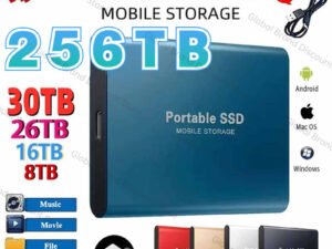 ZRE-AESSD 100% Original SSD Hard Disk 2TB SSD 256TB 16TB 8TB Hard Drive Drive disco duro Portable Electronics for Laptops/Computer/PC/ps5