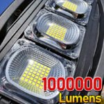 ZRE-SLR 1000000Lumen Powerful LED Solar Lights Outdoor Solar Panel Lamps Garden Lighting Waterproof Wall Lamp Motion Sensor Street Light