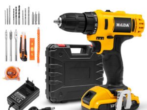 ZRE-AEELDRILL 12V 16.8V 21V Brushless Electric Drill Woodworking Cordless Screwdriver Lithium-Ion Battery 2 Speed Hand Driver Wrench Drill