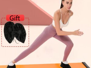 ZRE-AEFT & BODY 140/180/200cm Yoga Mat Skating Slide Board Household Sliding Fitness Training Board for Ice Hockey Roller Skating Leg Exercise