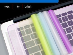ZRE-AEKBRD 1Pc Universal Keyboard Cover For 12"-17" Laptop Notebook Silicone Protector Skin Laptop Dust Universal Film