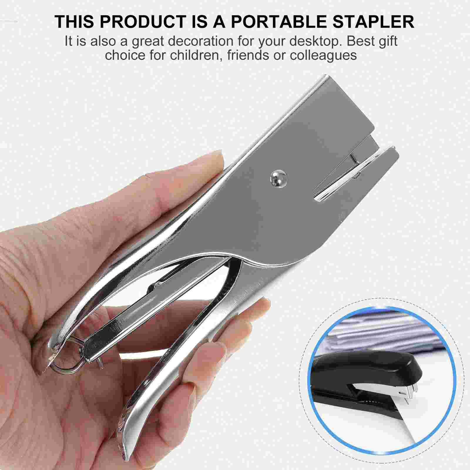 1pc-20-Sheets-Plier-Stapler-No-Jam-Hand-Grip-Metal-Stapler-Save-Effort-Stapler-without-Stitching