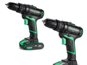 ZRE-AEELDRILL 25V 21V Wireless Hand Electric Drill Impact Cordless Lithium Battery Screwdriver For Decorating House Drilling Screws Power Tool