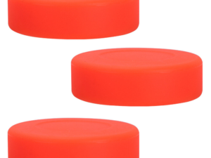 ZRE-AEHCKY 3Pcs Winter Sporting Ice Hockey Pucks Practice Bulk Sports Puck Balls (Orange)