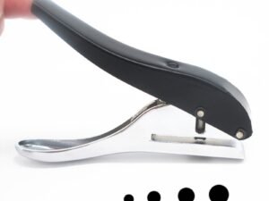 ZRE-AEPNCH 3mm/6mm/8mm/10mm Circle Hole Punch Paper Punch Hand-held Round Single Hole Punch for ID Cards PVC Cards Badge Photos