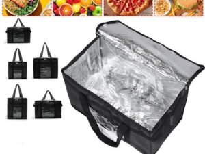 ZRE-AECAMPNG 70L Insulated Thermal Cooler Bag Insulation To Keep Cold Large Capacity Portable Lunch Bag Zip Picnic Camping Tin Foil Food Bags