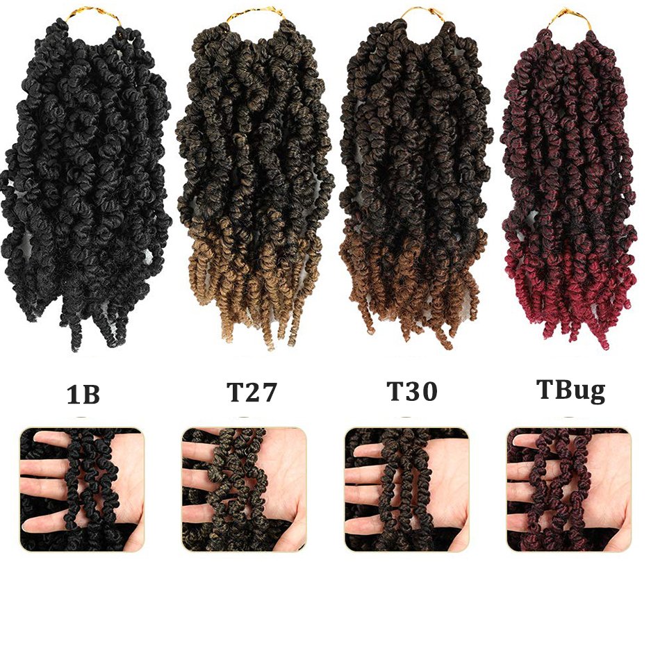 8-Inch-T30-Ombre-Short-Curly-Spring-Pre-Twisted-Passion-Twist-Crochet-Hair-Braids-Dreadlocks-Braiding