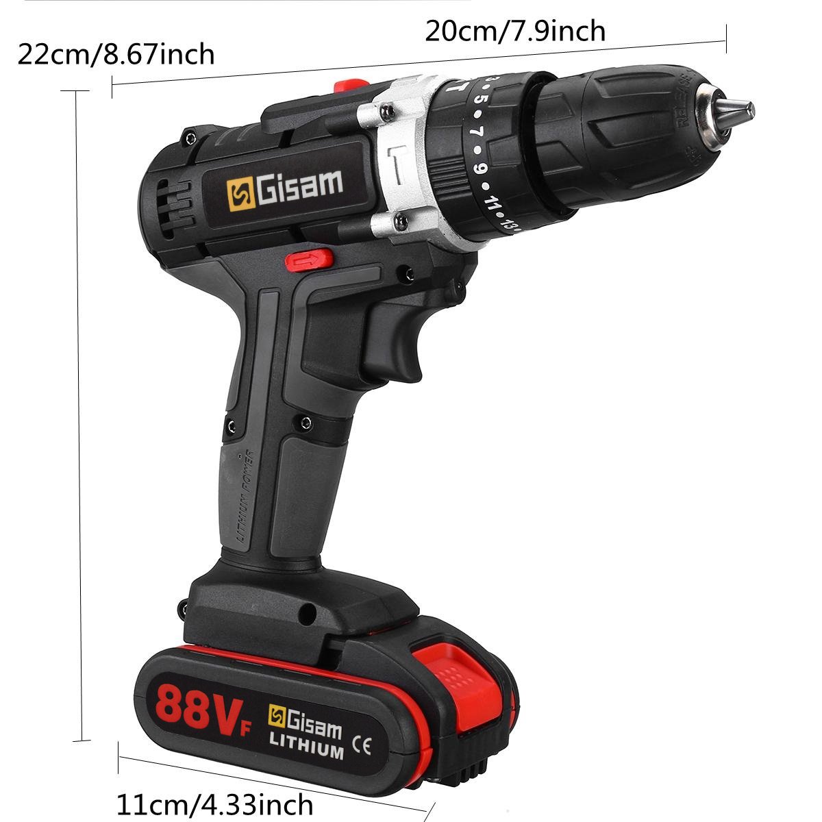 88VF-Cordless-Impact-Drill-Electric-Screwdriver-Electric-Hammer-Drill-Mini-Wireless-Hand-Drill-Lithium-Ion-Battery