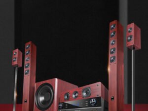 ZRE-AEHMTHTR 900W Home High-power 5.1 Home Theater Speaker Set High-fidelity HiFi Fever Floor Audio Combination Amplifier Speaker