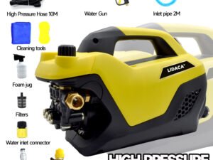 ZRE-PRWSHR Adjustable Pressure Household Car Washing Machine 220V Small Automatic Induction Water Gun High Pressure Cleaning Tool Equipment