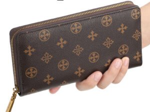 ZRE-AEKDWLT Baellerry Women Wallet Made Of Leather Zipper Coin Purse Fashion Large Capacity Long Card Holder Female Clutch Wallet For Phone