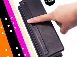 ZRE-AEPNCH Blue/Pink/Black DIY Diameter 5mm Portable Paper Puncher 6-Hole Adjustable Puncher Loose-leaf Notebook Inner Core Paper Punch