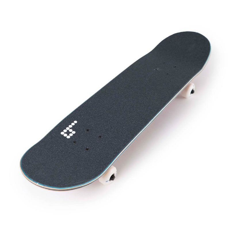 Braille-Skateboarding-Blue-31-In-x-7-75-In-Complete-Skateboard-with-7-Ply-Maple-Deck