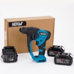 ZRE-AEELHMR Brushless Cordless Electric Drill Rotary Hammer 4 Modes Drill Demolition Hammer Rechargeable Power Tool for Makita 18V Battery
