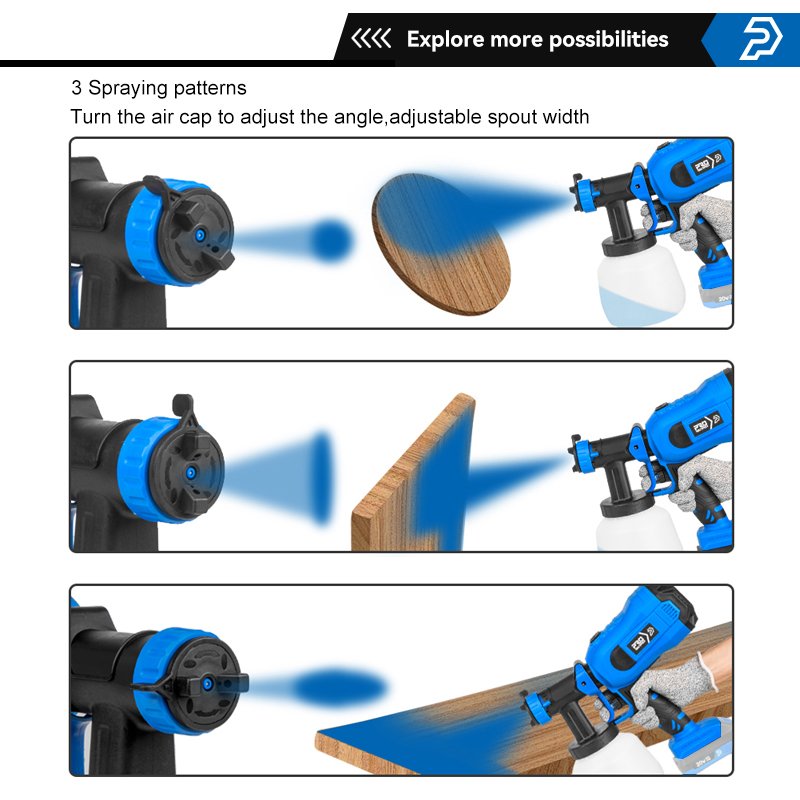 Brushless-Electric-Hand-Spray-Gun-With-Only-Body-1200-ml-HVLP-Battery-Type-Household-Spray-Gun
