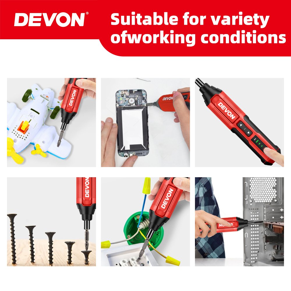 Brushless-Wireless-Cordless-Electric-Screwdriver-Battery-4V-USB-Rechargeable-Drill-Precision-Power-Tools-LED-Light-for