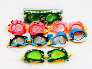 ZRE-AWSWIM Cartoon Children Swimming Goggles Summer Girls Comfortable Swimming Glasses Boys Diving Equipment Integrated Kid Glasses